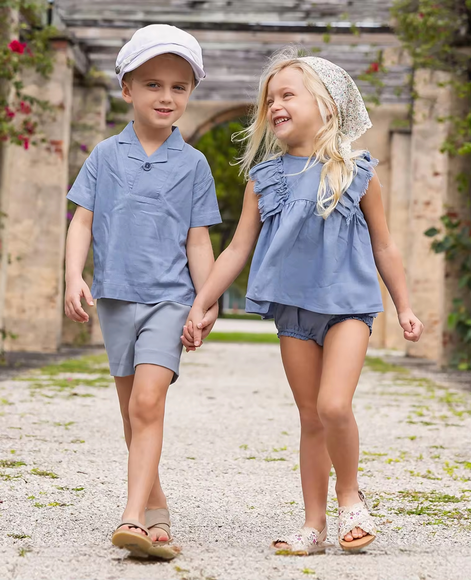 Baby girls cotton romper