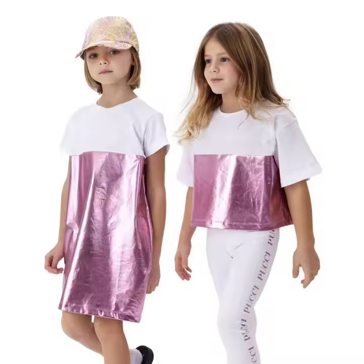 girls flower white dress