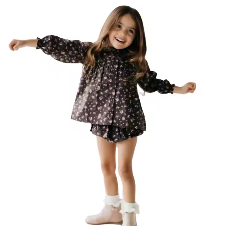 Baby girls cotton romper