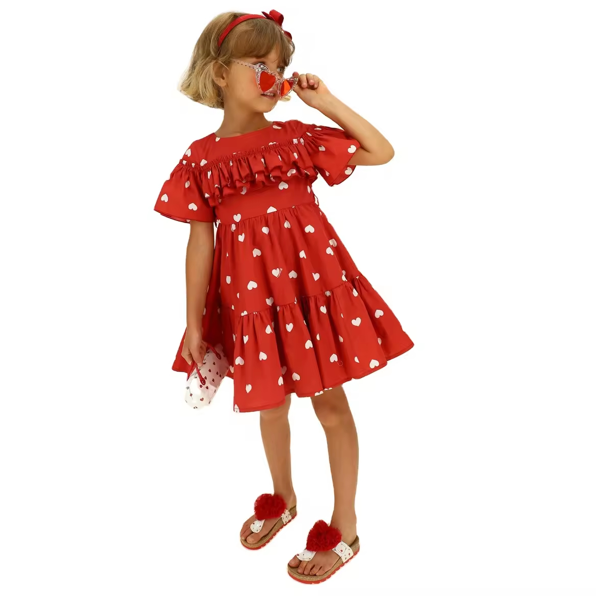 Baby girls cotton romper