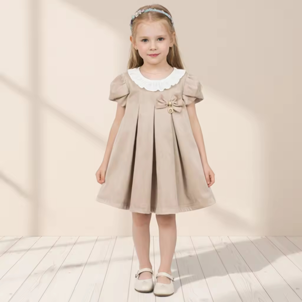 Fashion Kids Party Wear Girl Dress Baptism Dresses Girl